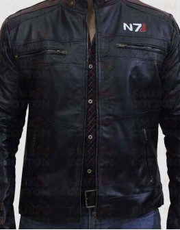 Mass Effect 4 N7 Armor Costume Leather Jacket Mass Effect 4 N7 Armor Costume Leather Jacket